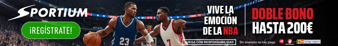 Bono de bienvenida Sportium NBA