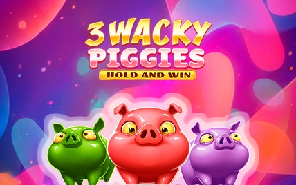 3 Wacky Piggies Hold and Win
