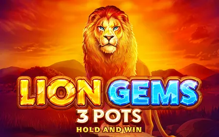 Lion Gems 3 Pots: Hold and Win
