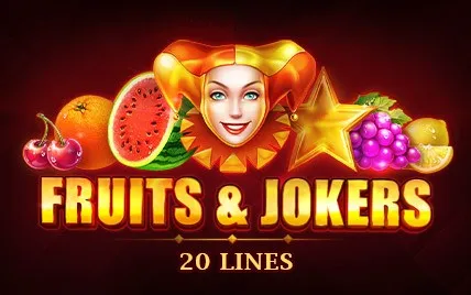Fruits & Jokers: 20 lines