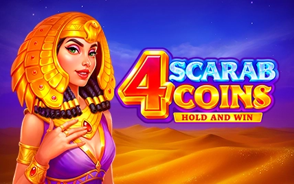 4 Scarab Coins: Hold and Win