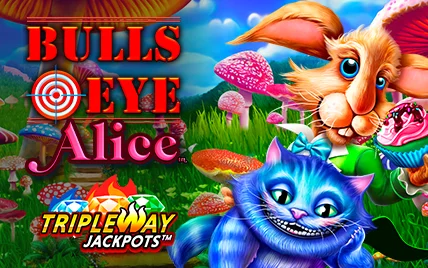 Bulls Eye Alice Triple Way Jackpot