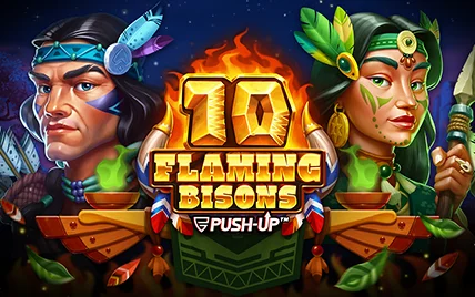 10 Flaming Bisons