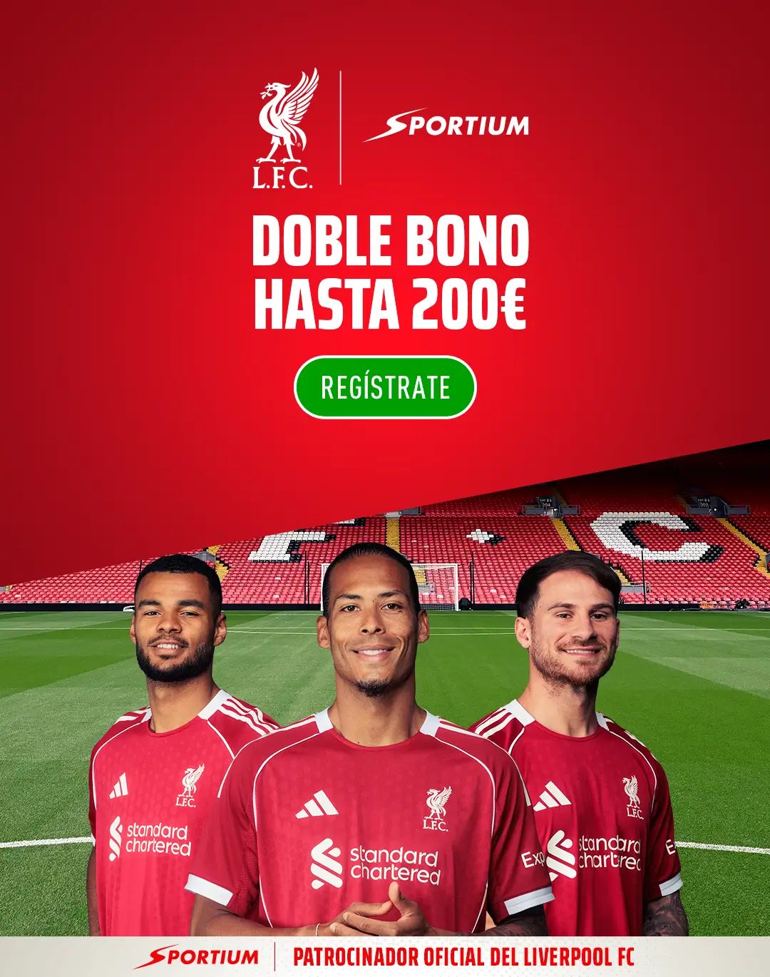 Bono de bienvenida Sportium